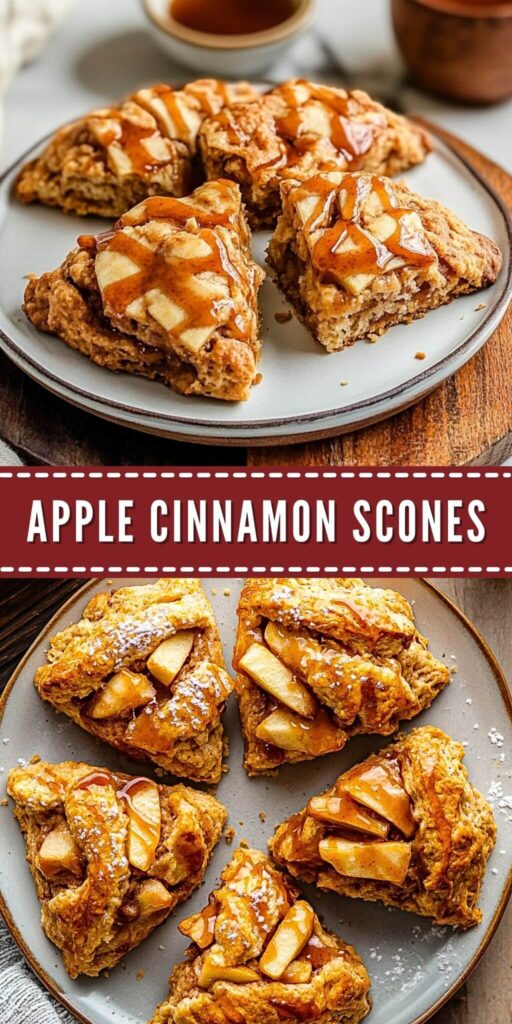 Apple Cinnamon Scones 1