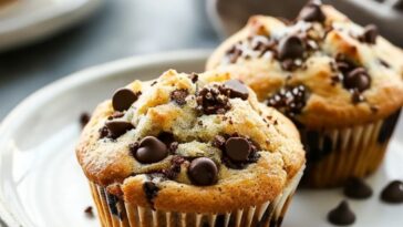 Bakery-Style Chocolate Chip Muffins