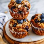 Blueberry Almond Power Muffins