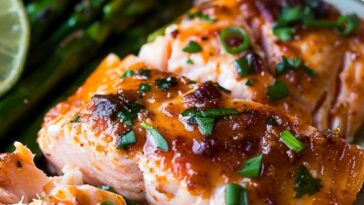 Easy Honey Chipotle Salmon