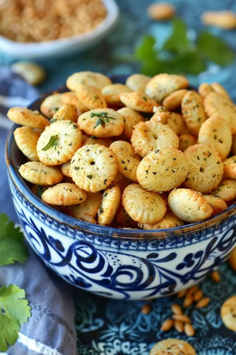 Easy Ranch Oyster Crackers