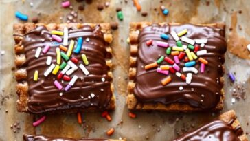 Fudge Chocolate Pastry Tarts (Like Pop Tarts!)