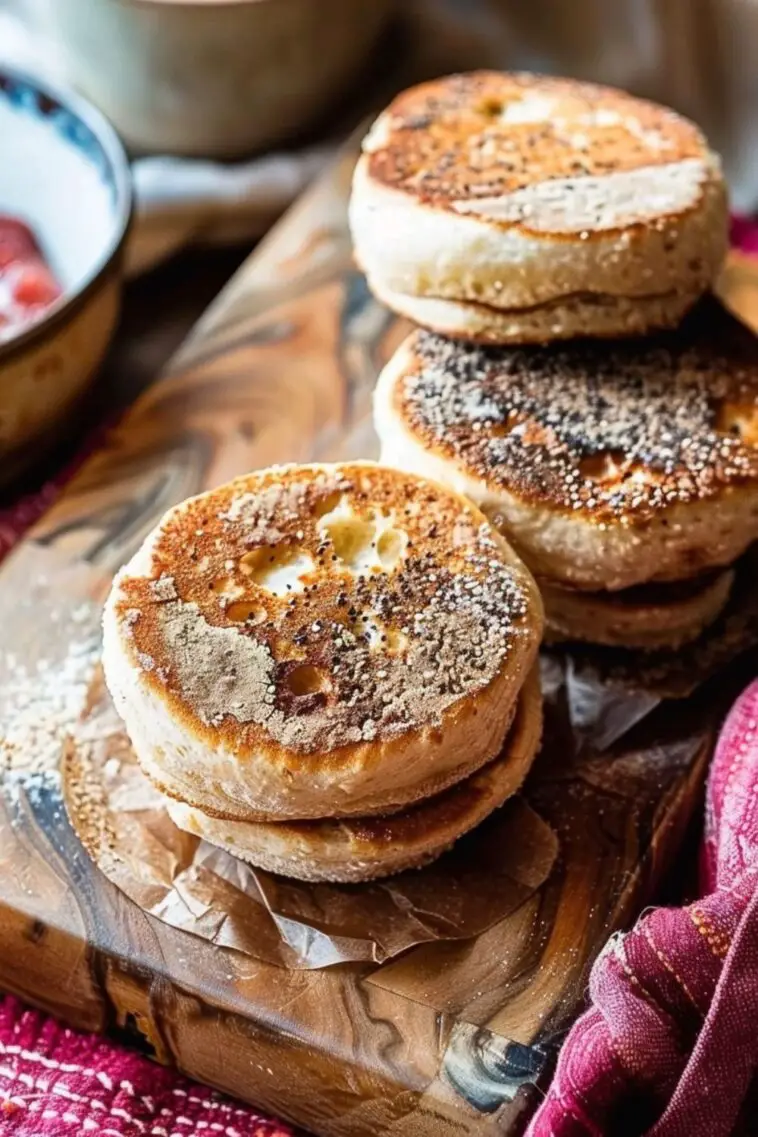 Homemade English Muffins Recipe