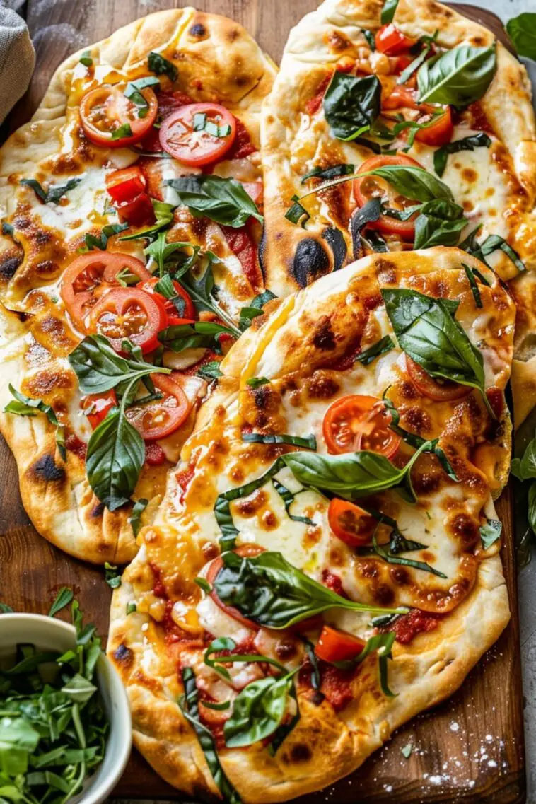 Homemade Flatbread Pizza Recipe