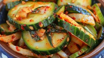 Korean Cucumber Kimchi A Tangy and Refreshing Side Dish