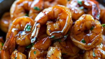 Quick & Healthy Dinner 20 Minute Honey Garlic Shrimp