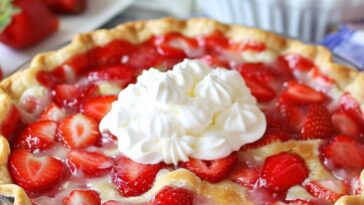 Strawberry Pie with Cream Cheese A Deliciously Fresh Dessert