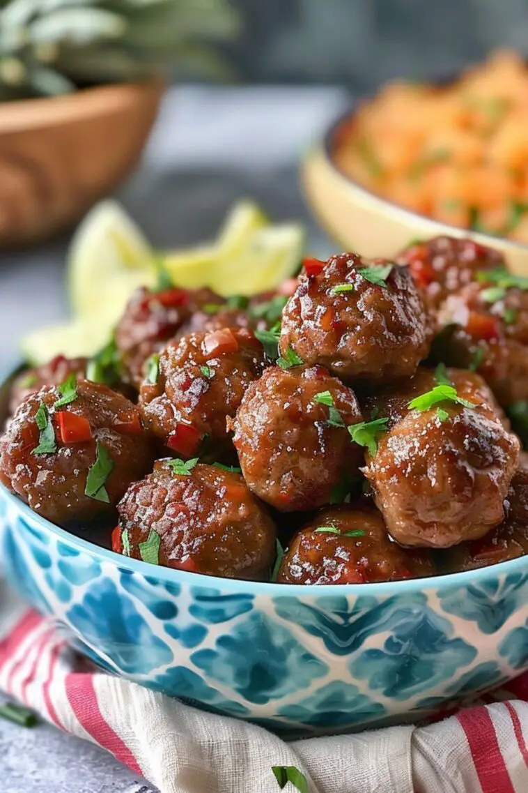 Sweet and Sour Meatballs