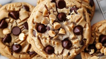 Chocolate Peanut Butter Chip Cookies