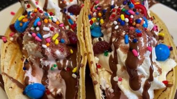 Ice Cream Tacos Recipe