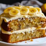 Banana Bread Cake with Cream Cheese Frosting recipe