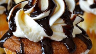 Irresistible Boston Cream Pie Cupcakes