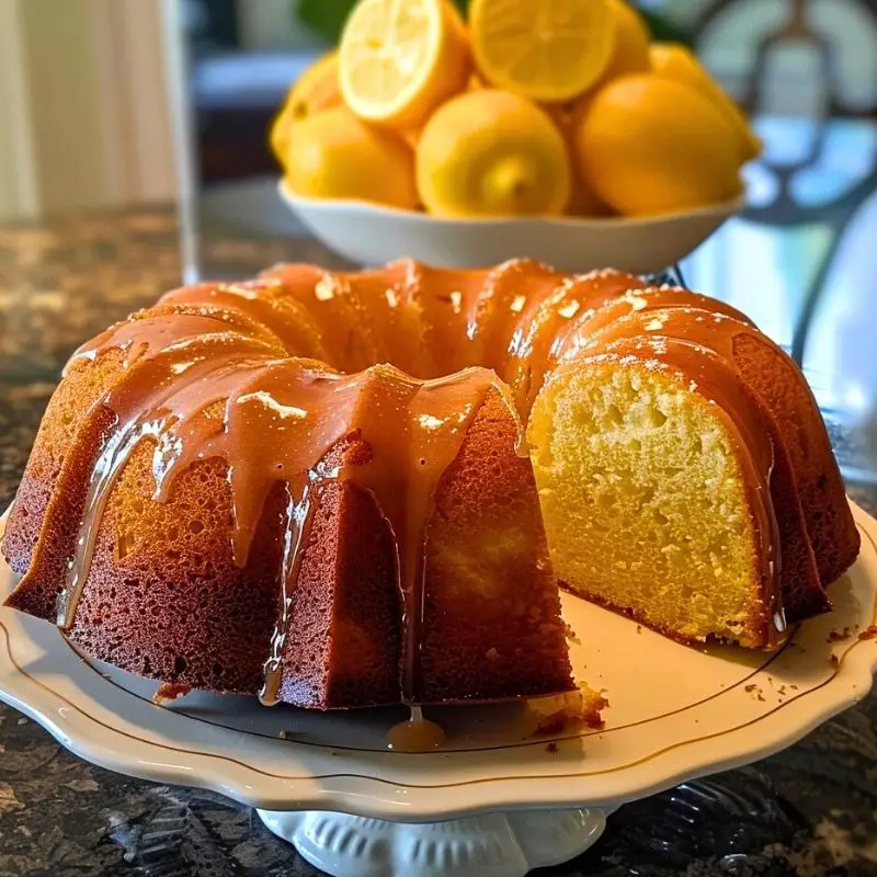 Lemon Bundt Cake Recipe