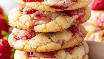 Strawberry Shortcake Cookies Recipe