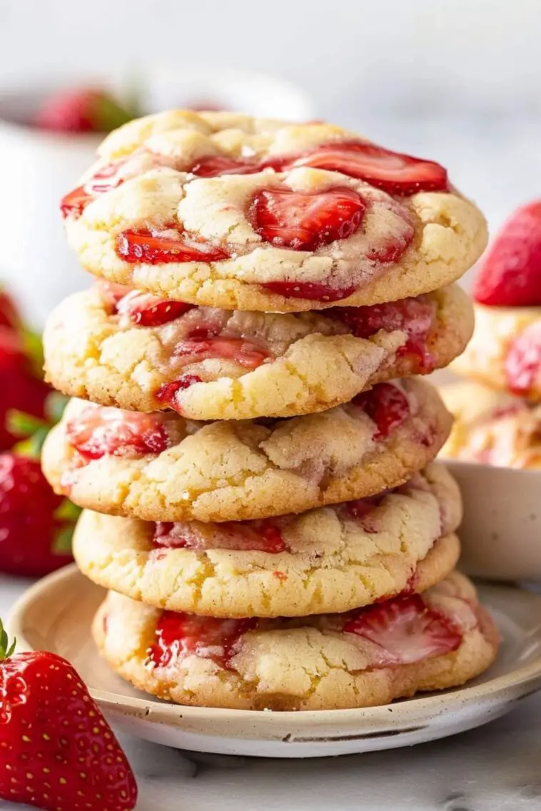 Strawberry Shortcake Cookies Recipe