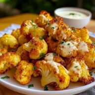 Baked cauliflower tastes