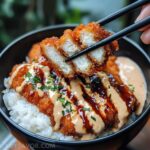 Japanese Katsu Bowls with Tonkatsu Sauce 1 2 2