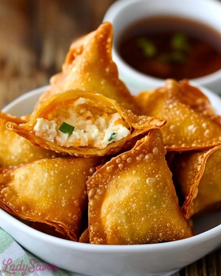 Crab Rangoon - Crab & Cream Cheese Filled Crispy Wontons