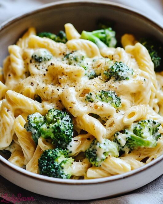 Creamy Boursin Cheese Pasta With Broccoli
