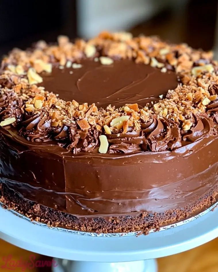 Homemade German Chocolate Cake