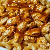 BBQ Chipotle Ranch Chicken White Cheddar Mac