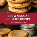 Brown Sugar Cookies Recipe