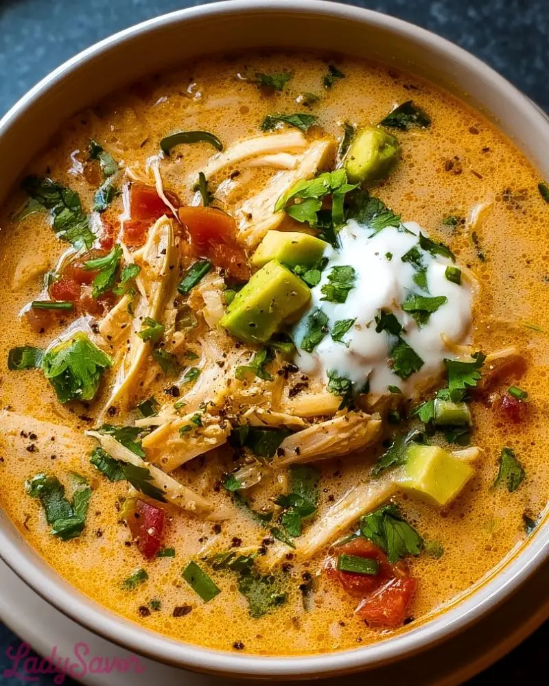 Creamy Chicken Tortilla Soup Recipe Creamy Chicken Tortilla Soup Recipe2