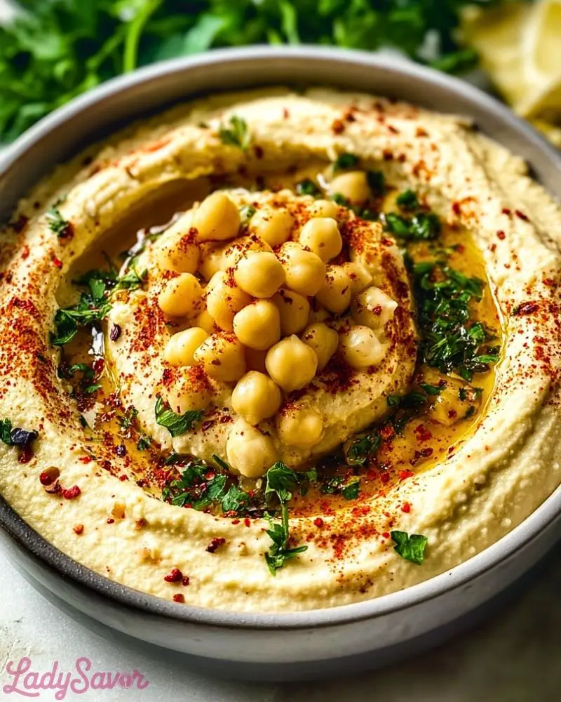 Creamy Mediterranean Hummus Recipe 1