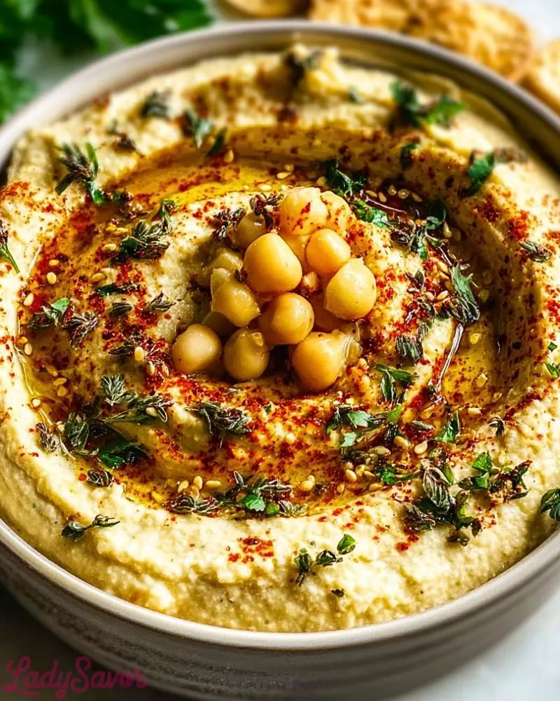 Creamy Mediterranean Hummus Recipe2