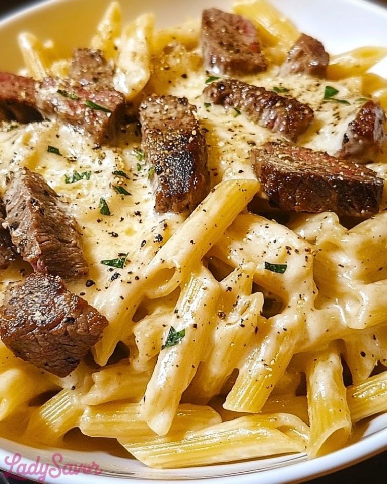Garlic Butter Ranch Creamy Ranch Steak & Mozzarella Garlic Butter Pasta