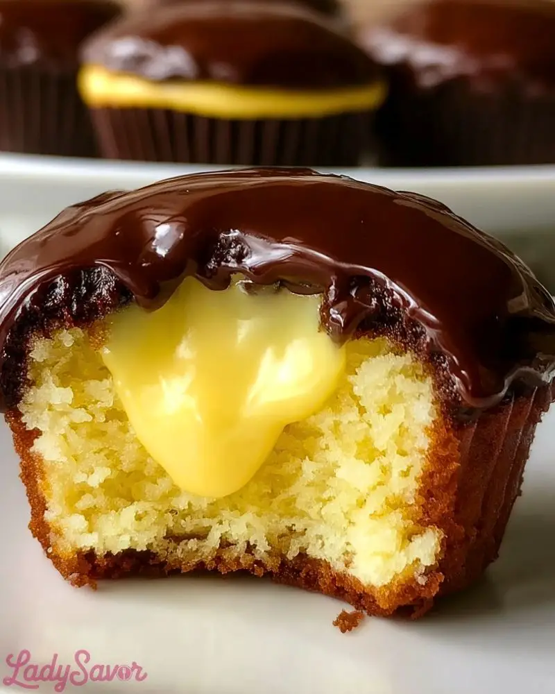 Irresistible Boston Cream Pie Cupcakes Recipe Irresistible Boston Cream Pie Cupcakes Recipe
