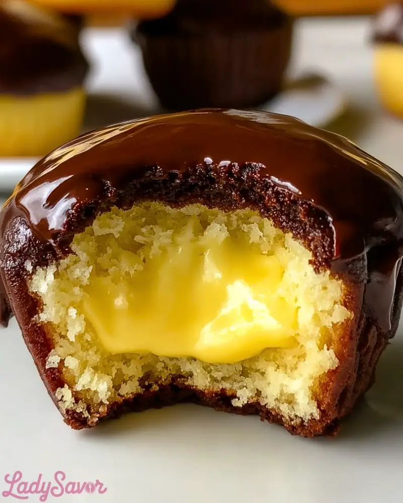 Irresistible Boston Cream Pie Cupcakes Recipe Irresistible Boston Cream Pie Cupcakes Recipe2