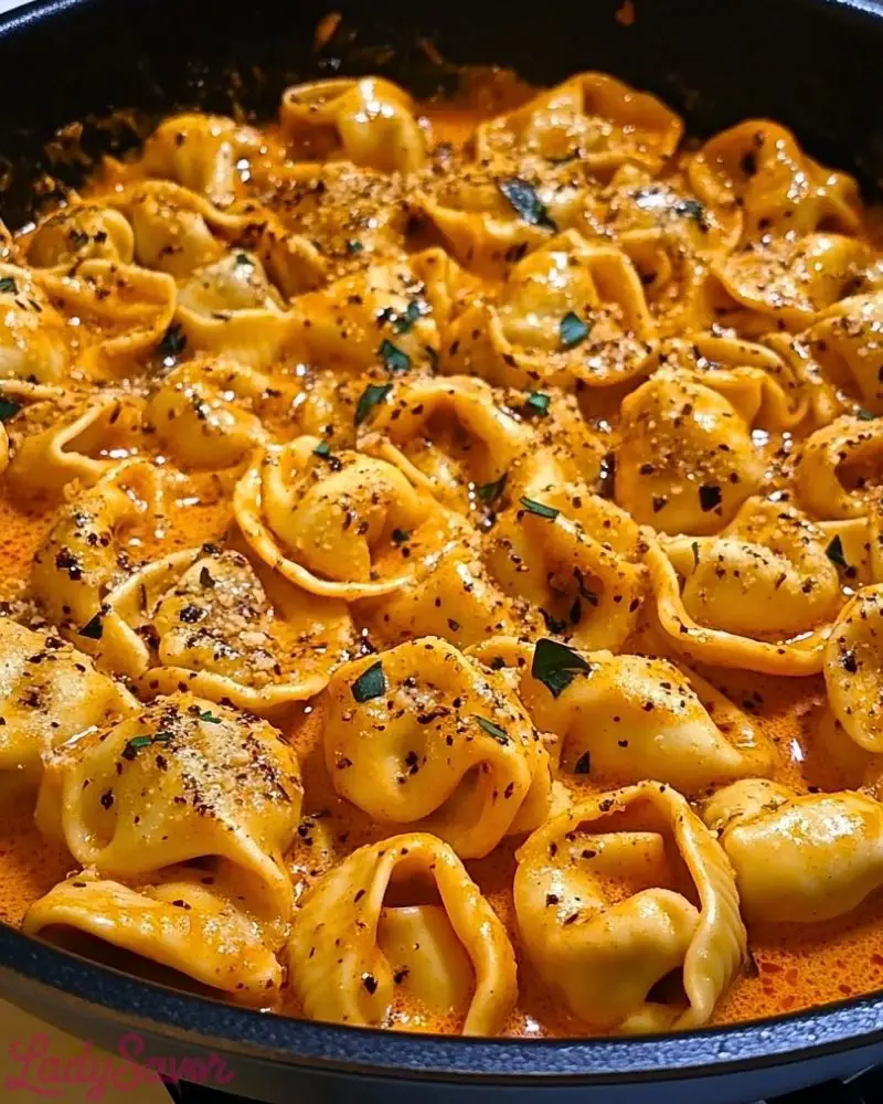 One-Pot Spicy Garlic Butter Chicken Tortellini One Pot Spicy Garlic Butter Chicken Tortellini