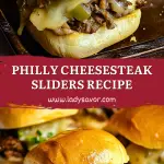 Philly Cheesesteak Sliders Recipe