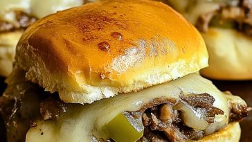 Philly Cheesesteak Sliders Recipe