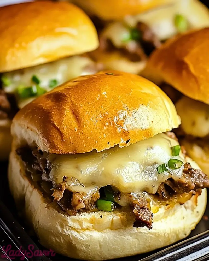 Philly Cheesesteak Sliders Recipe2