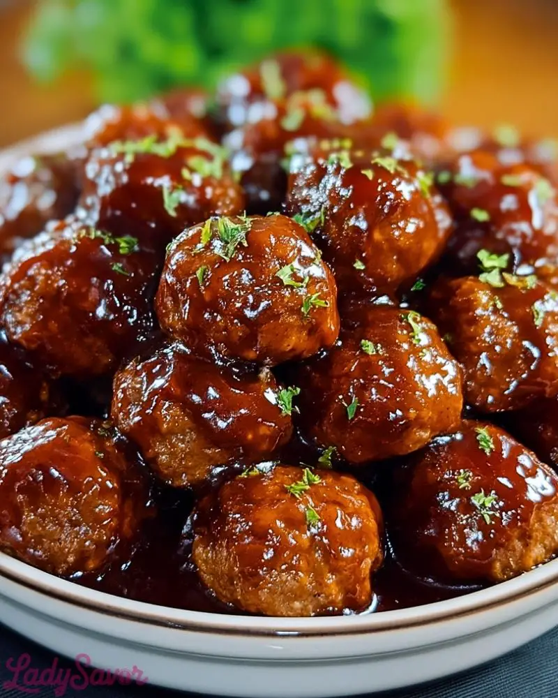 The Ultimate Honey BBQ Crockpot Meatballs Recipe The Ultimate Honey BBQ Crockpot Meatballs Recipe2