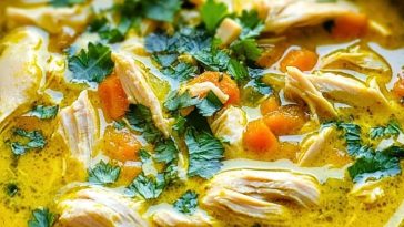 Turmeric Chicken Soup Recipe