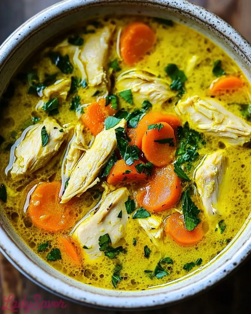 Turmeric Chicken Soup Turmeric Chicken Soup Recipe2