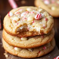 White Chocolate Peppermint Cheesecake Cookies Recipe