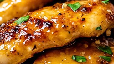 Air Fryer Honey Butter Garlic Chicken Tenders Recipe