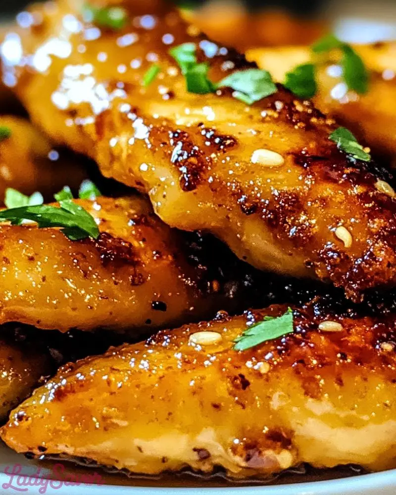 Air Fryer Honey Butter Garlic Chicken Tenders Air Fryer Honey Butter Garlic Chicken Tenders Recipe2
