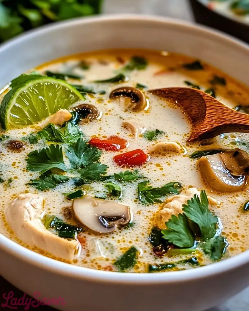 Authentic Tom Kha Gai Soup