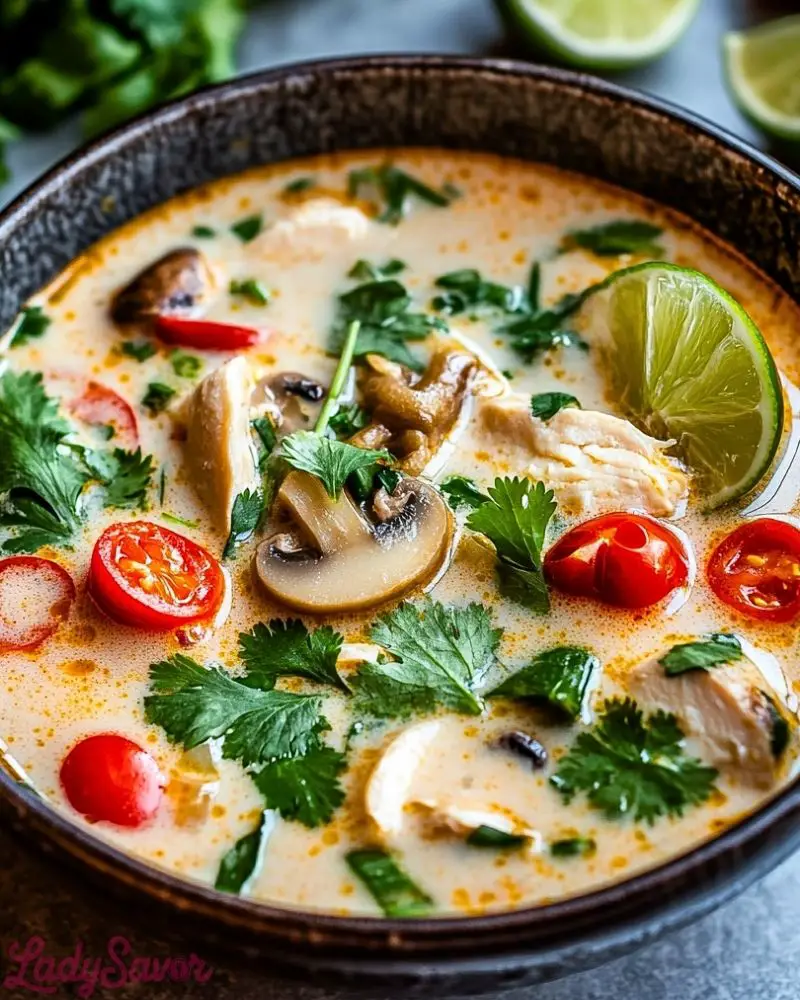 Authentic Tom Kha Gai Soup2