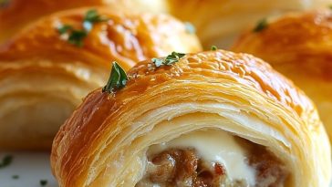 Baked Sausage Cream Cheese Crescents Recipe