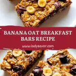 Banana Oat Breakfast Bars Recipe