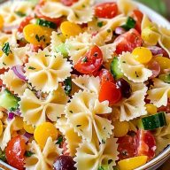 Bow Tie Italian Pasta Salad Recipe