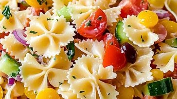 Bow Tie Italian Pasta Salad Recipe