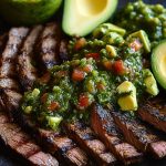 Carne Asada with Avocado Salsa Verde Carne Asada with Avocado Salsa Verde Recipe2