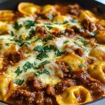 Cheesy Beef Enchilada Tortellini Cheesy Beef Enchilada Tortellini Recipe2